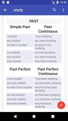 English Verbs screenshot 5