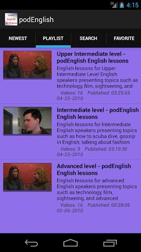 Learn English By Videos screenshot 4