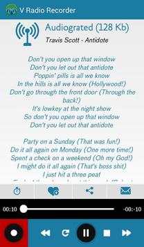V Radio Recorder Free 2 تصوير الشاشة