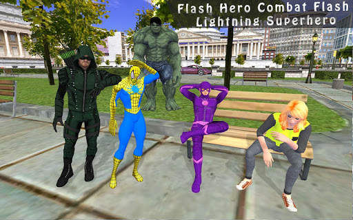 Real Speed Robot Hero: NY Crime City Battle screenshot 15
