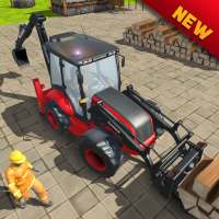 Heavy Excavator Tractor Simulator logo