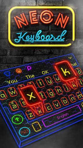 Neon Keyboard स्क्रीनशॉट 1