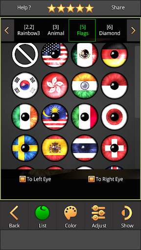 FoxEyes - Change Eye Color screenshot 19