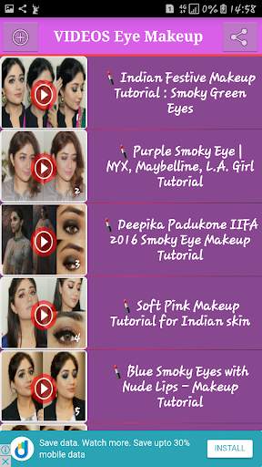Girls Makeup Video Tutorial 2019 Step by Step👩💄 screenshot 5