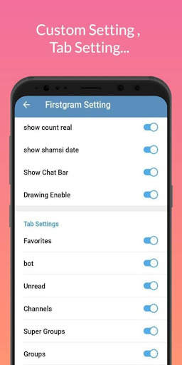 Firstgram Unofficial Telegram screenshot 5