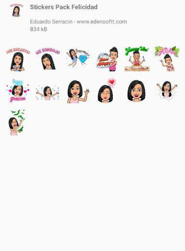 Stickers de Anita para WhatsApp - WAStickerApps screenshot 4