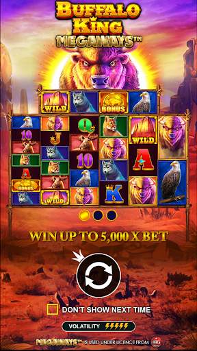 Buffalo King Mways Slot Game screenshot 2