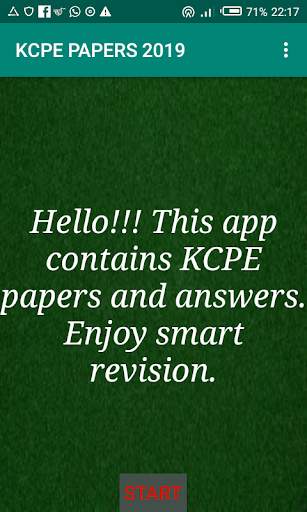 KCPE PAST PAPERS WITH ANSWERS скриншот 1