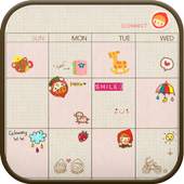 Diary go launcher theme 1.2