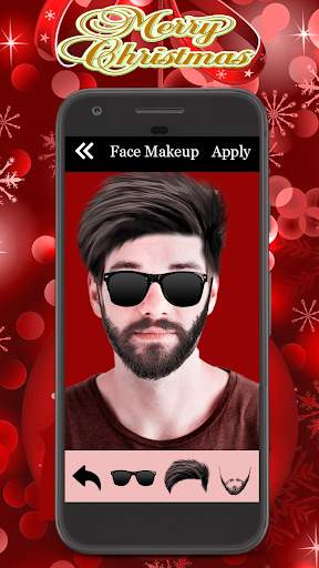 Face Beauty Editor - Christmas Photo Frames App screenshot 5