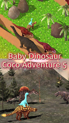 Dinosaur Adventure game Coco 5 screenshot 1