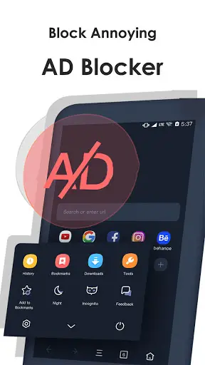 Ultra Browser: Modern UC Browser 2021 screenshot 3