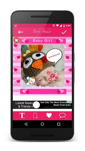 Baby Studio(Photo Editing App) screenshot 7
