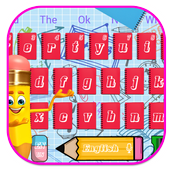 Back to school Doodle Keyboard Theme icon