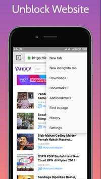 New Simontok Anti Block Browser - No VPN screenshot 1