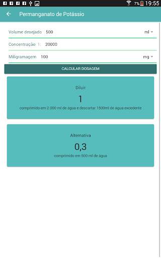 Calculadora de Medicação screenshot 8