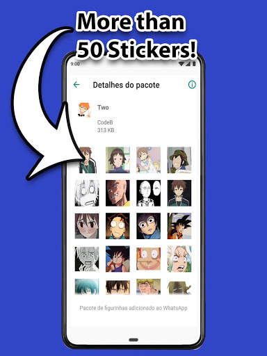 Anime Stickers! Funny Reactions screenshot 2