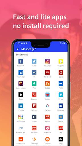 All In One Messenger for Social Apps स्क्रीनशॉट 5