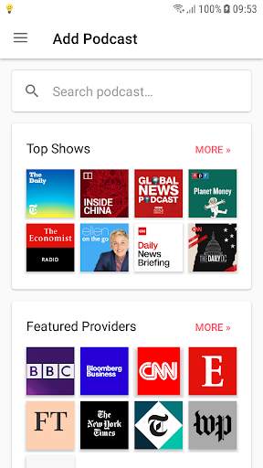 The Daily: Podcast Player for News screenshot 1