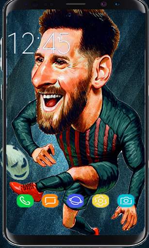 Football players caricature wallpapers screenshot 2