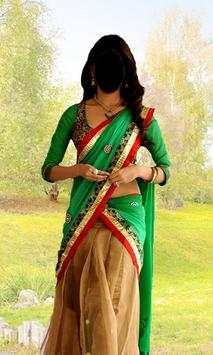 Women Half Saree Photo Suit screenshot 4
