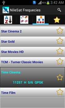 ترددات قنوات النايل سات screenshot 5