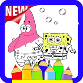 Coloring Sponge أيقونة