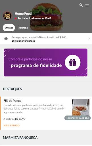 Home Food screenshot 1