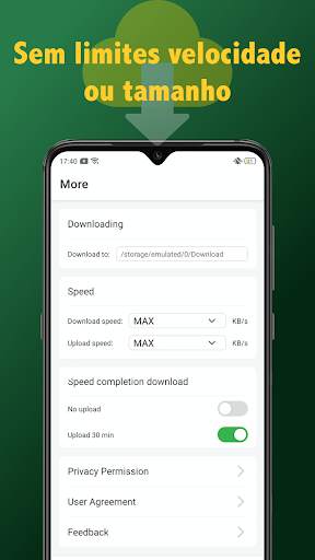 Fast BitTorrent Downloader screenshot 2