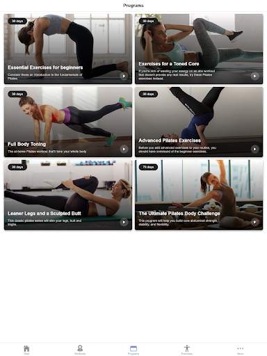 Pilates Exercises - All Levels 10 تصوير الشاشة