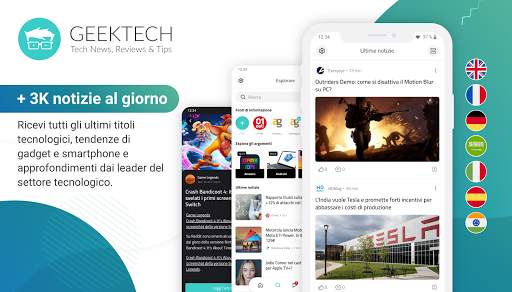 Geek Tech - Notizie di alta tecnologia screenshot 1