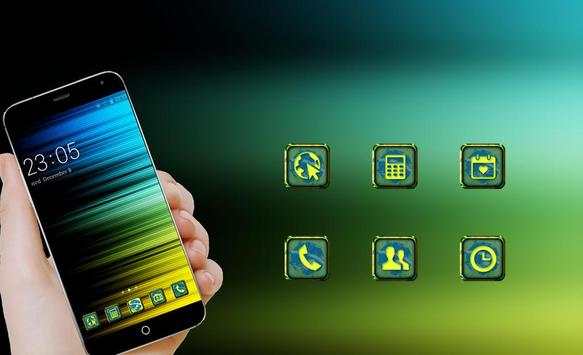 Stylish Launcher Neon Theme for Oppo A37 screenshot 4
