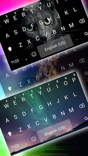 iKeyboard - Led Colorful Keyboard स्क्रीनशॉट 4