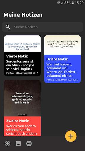 Notizen screenshot 8