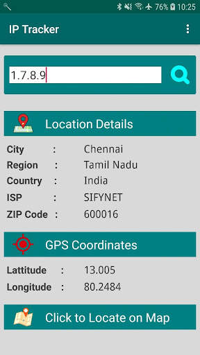 IP Address Tracker screenshot 4