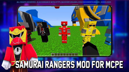 Mod Power Rangers For MCPE screenshot 2