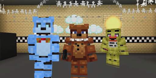 FNAF 1 Maps for Minecraft PE screenshot 1