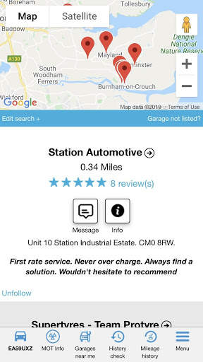 KnowYourCar: Free car check, vehicle help. MOT/TAX screenshot 8