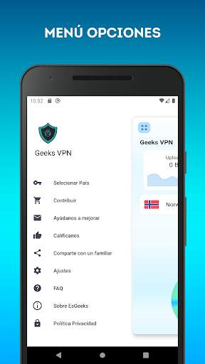 GeeksVPN | Geeks VPN Gratis, Segura e Ilimitada screenshot 2
