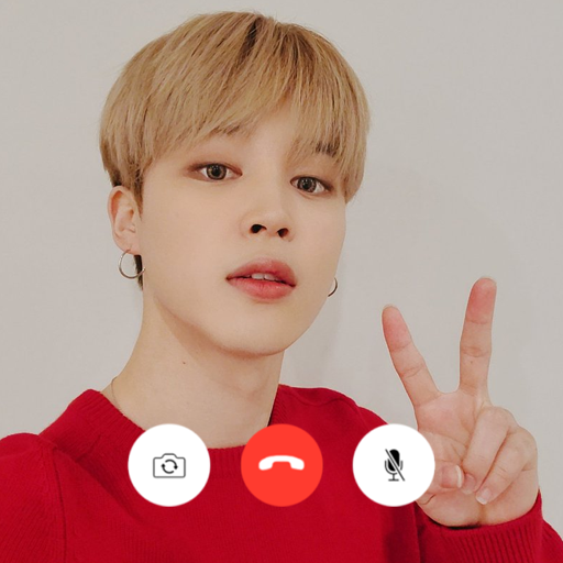 BTS Jimin fake chat video call icon