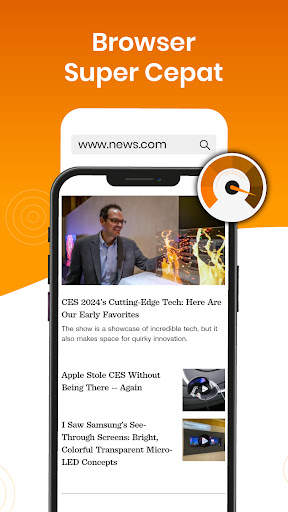 Super Fast Browser: Tercepat screenshot 5