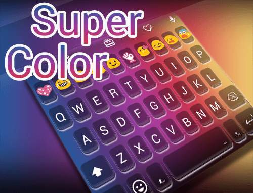 Super Color Emoji Keyboard screenshot 5