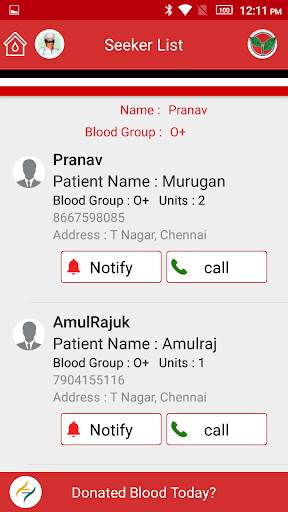 RR - Blood Donation App screenshot 5