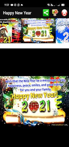 New Year Greeting Cards 2022 screenshot 8