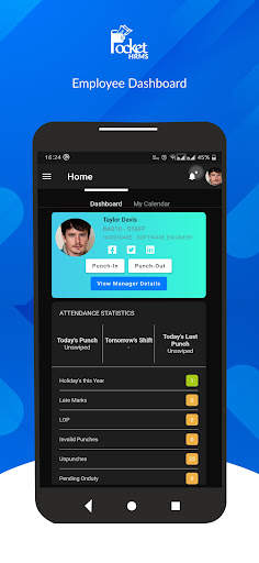 Pocket HRMS screenshot 2