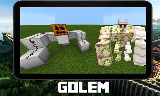 Mod Newest Golem Addon screenshot 2