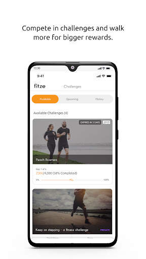 Fitze-Step Counter Fitness UAE screenshot 4