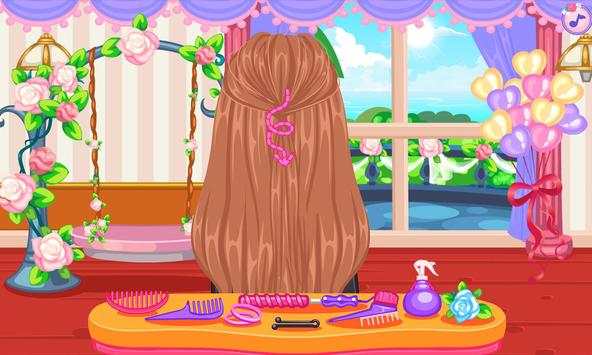 Wedding hairstyles game screenshot 1