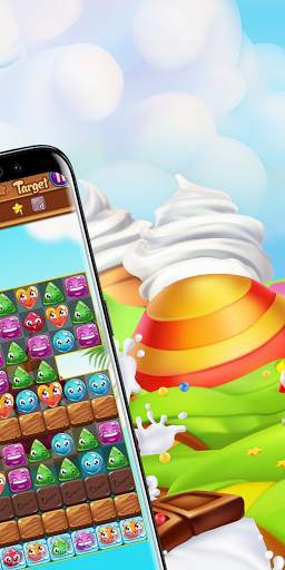 Garden Jelly -  Top Candy game Play Now screenshot 2