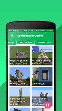 Redstone Builder for Minecraft pe screenshot 4